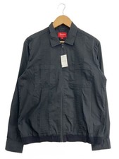 Supreme Long Sleeve Shirt S Polyester BLK Solid