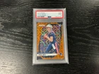 2024 Panini Prizm - Rookie Drake Maye #329 Orange Lazer Prizm (RC) PSA Mint 9