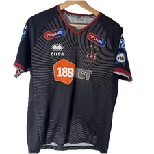 Wigan Warriors Rugby League Warm Up Shirt Size Medium 2018/2019 Errea Jersey