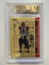 Marketplace image: 2007 Topps Finest Carson Palmer Superfractor 1/1 BENGALS BGS 9.5
