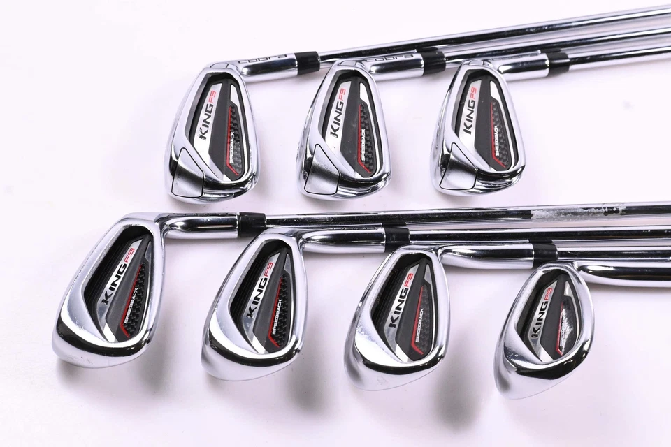 Cobra King F9 Irons / 5-PW+SW / Regular Flex Cobra Shafts - Image 2 of 4