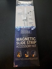 NEW  Waterpik 18 in. Magnetic Adjustable  Shower Slide Strip Acces. Kit  Chrome