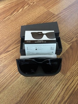 Bose Frames Soprano s Rectangular Bluetooth Audio Sunglasses - Black Open Box
