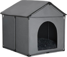Large Dog House Soft Indoor with Internal Size 30X28X23In for Labrador Husky Sam