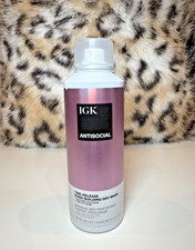 IGK Antisocial Leave-In Dry Hair Mask 5 oz  Unused, Bottle Scuffed