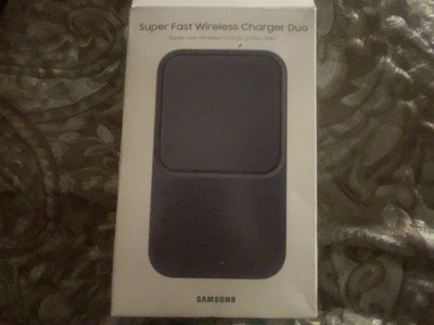Samsung Super Fast Wireless Charger Duo Qi 25W Black Wireless Pad 1m Cable