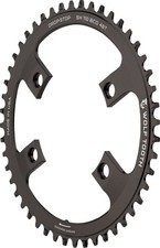 Wolf Tooth Chainring 48t 110 BCD Asymmetric 4-Bolt Drop-Stop Aluminum Black