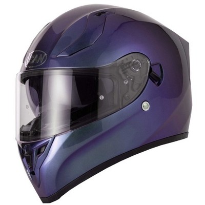 VCAN H128 Gradient lila/blau Integralhelm Motorrad Bike Helm
