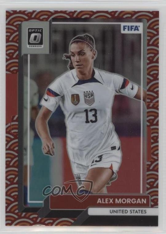 2022-23 Panini Donruss Optic Photon Prizm Alex Morgan #124 13jv