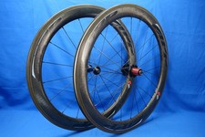 Zipp 404 Carbon Clincher Set Ruote Bici, 700c, QR, Freno Cerchio, Shimano HG
