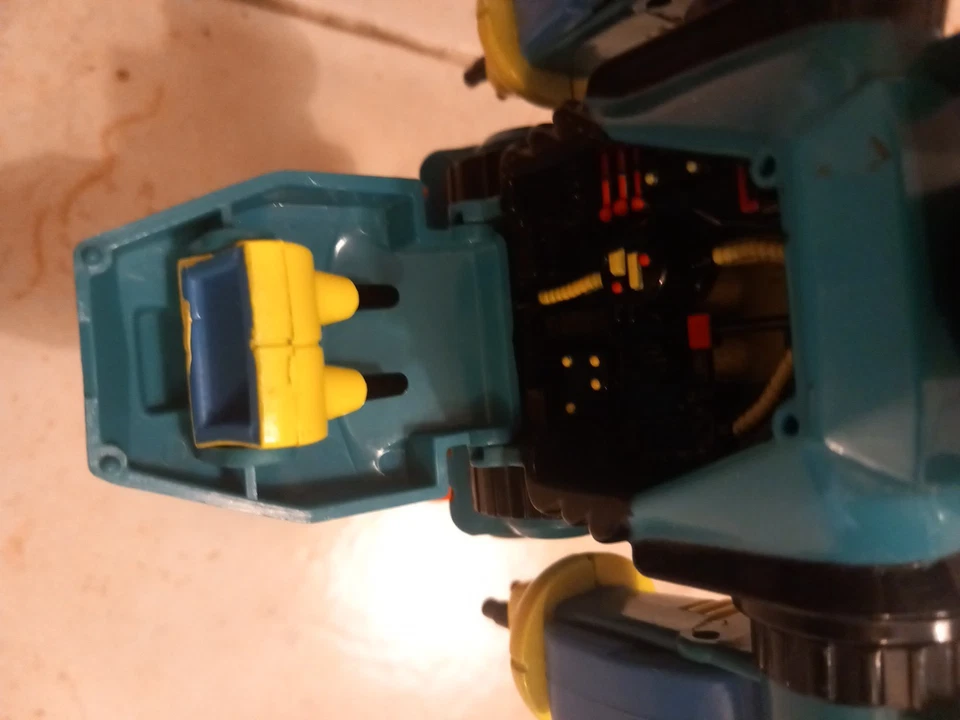 Vintage Lewis Galoob Toys Robot Action Figure ZBOT Tranzor 1992 Classic toy !!! - Imagen 2 de 4