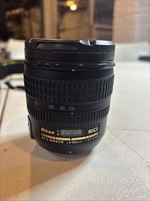 Nikon Zoom-NIkkor 24-85mm f/3.5-4.5 AF-S VR IF ED G Lens - Black