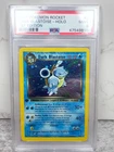 Pokémon Dark Blastoise Team Rocket Holo Rare 1st Edition 3/82 PSA 9