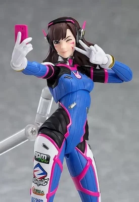 Figma 408 Blizzard Overwatch OW D.Va Action Figure Model In Stock New - Image 1 of 4