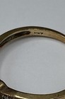 10k Gold Melee Diamond Heart Ring Size 6 1.6 g — photo 5