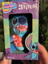 Collectable Disney Stitch Micro Plush Teenies Hawaiian Shirt Small