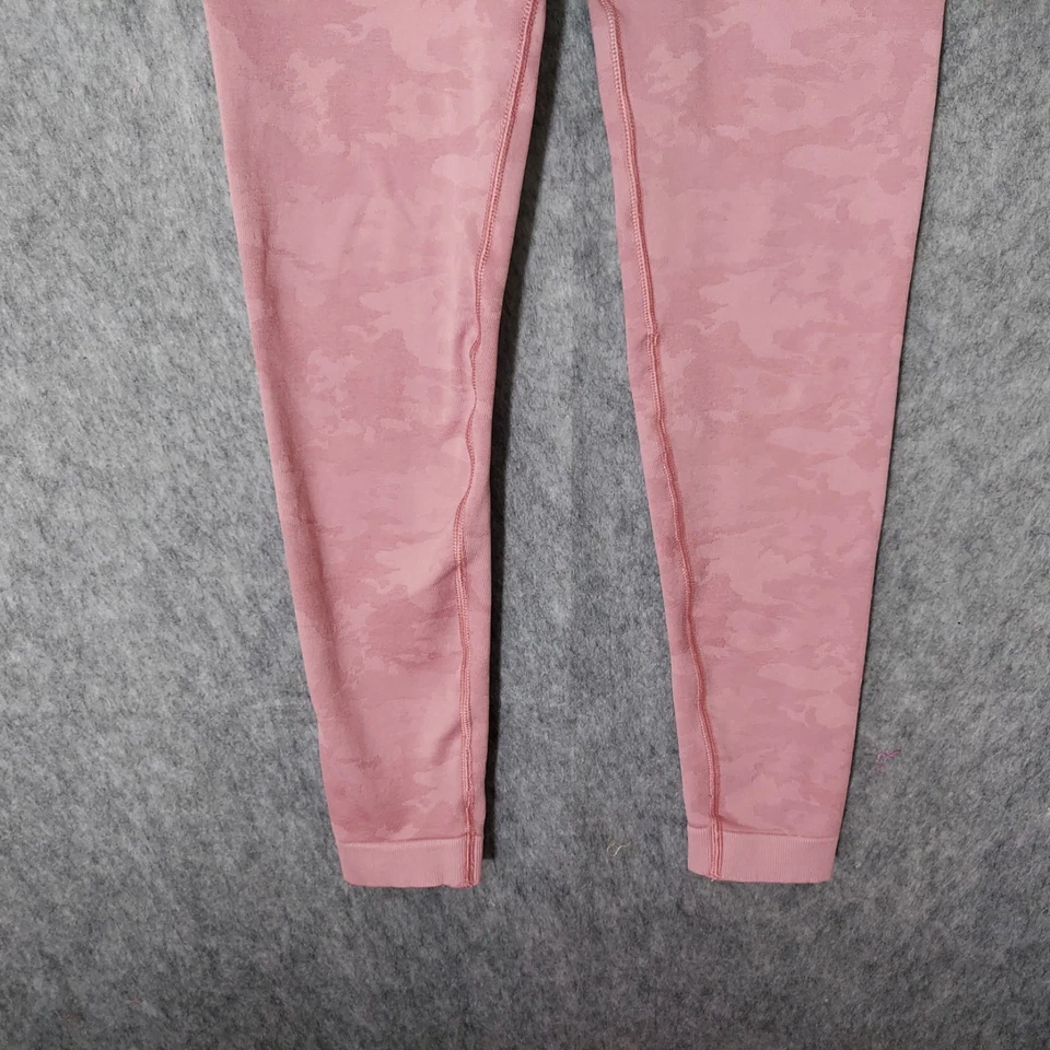 Gymshark Adapt Leggings M Seamless Scrunch Camo Pink High Rise Athleisure Gym - Image 4 of 4