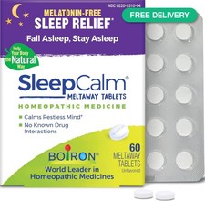 Boiron SleepCalm Sleep Aid for Deep, Relaxing, Restful Nighttime Sleep -...