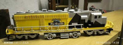 Lego RC Zug MOC Lokomotive Rio Grande motorisiert 