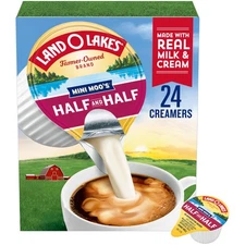 Land O' Lakes Half and Half UHT-Processed Creamer, 24 Count