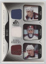 2006-07 SP Game Used Edition 12/25 Milan Hejduk Jose Theodore Joe Sakic HOF 0c3