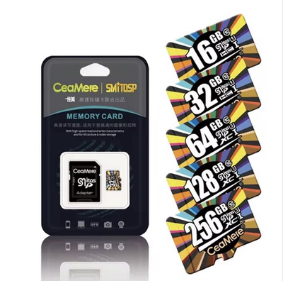 #ad CEAMEREMicro SD Card SDHC 64 GB Memory Card With Adapter **NEW** $4.00