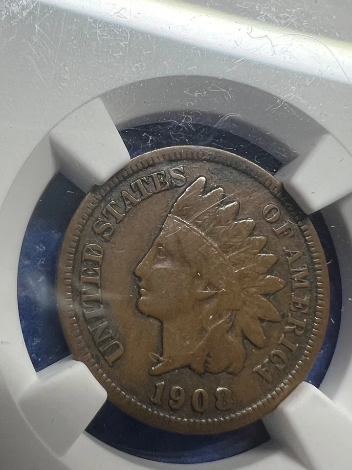 1908-S 1C Indian Head Cent NGC VF20 BN #H136 - Image 2 of 4