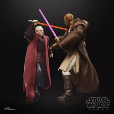 Star Wars The Black Series Mace Windu & Darth Sidious BRAND NEW IN HAND USA