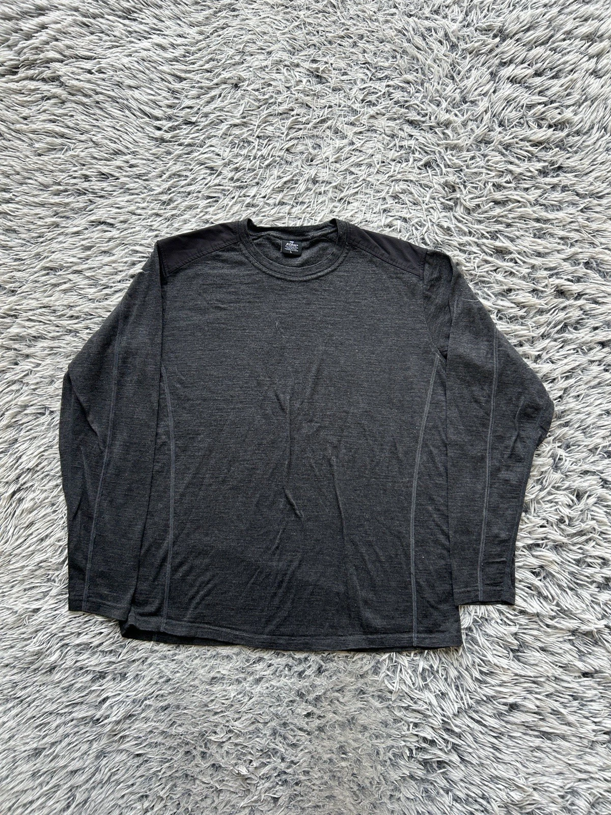 Kuhl Shirt Mens Large Gray Merino Wool Long Sleeve Base Layer Hiking Outdoor
Opens in a new window o