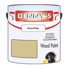 Dennys Wood Wardrobes Paint - Neutral Beige