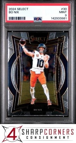 2024 PANINI SELECT #30 BO NIX RC PSA 9