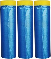 Plastic Sheeting Automotive Masking Tape - Multi Size Pack - No Residue Painters