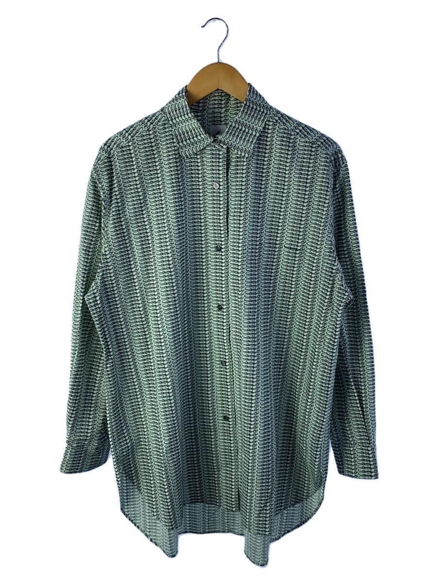 ALTRA UNITED FREWS ALTRE CAMICIA MANICA LUNGA FREE COTONE VERDE FANTASIA TOTALE Usata