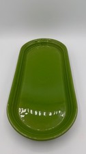 BREAD PLATTER UTILITY TRAY GREEN FIESTA WARE 12" new