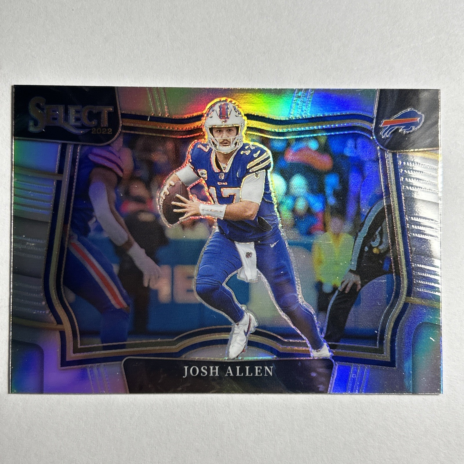 2022 Panini Select Field Level Silver Prizm Josh Allen #423 