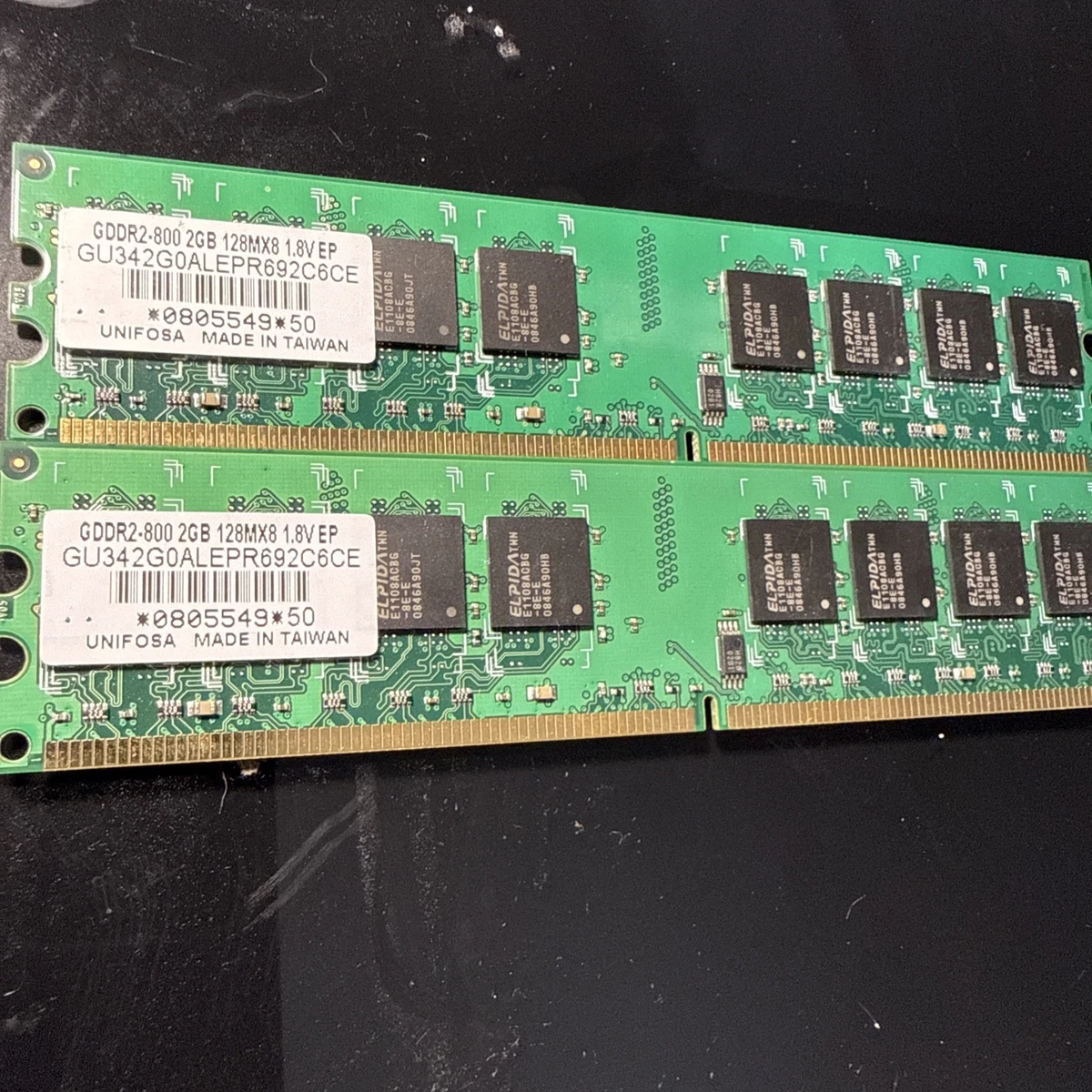 DDR2 SDRAM Computer Memory (RAM) 2 Modules for sale | eBay