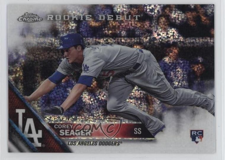 2016 Topps Chrome Update Corey Seager #HMT41 14md