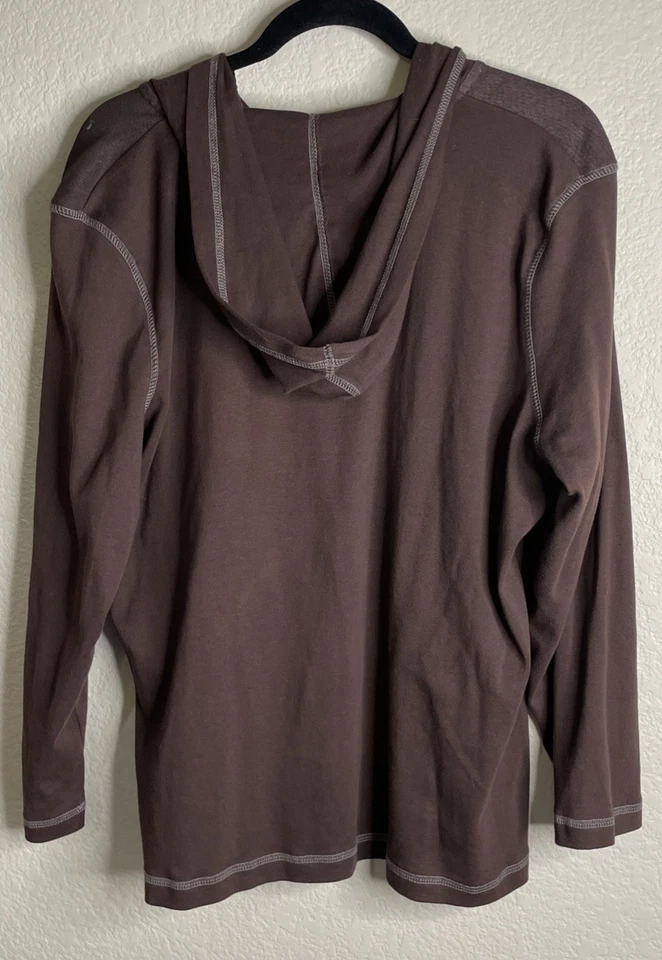 复古 Y2K Westbound 1X 女式长袖全拉链夹克连帽图案美国 — 第 2/4 张图片