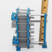 TRANTER SUPERCHANGER PLATE AND FRAME HEAT EXCHANGER SALESMANS SAMPLE NEAT!!!