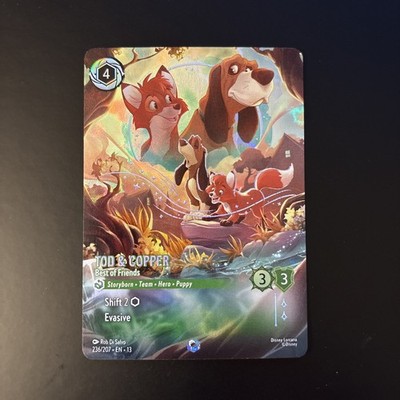 Tod & Copper: Best of Friends Enchanted 236/207 - Disney Lorcana TCG EN 13