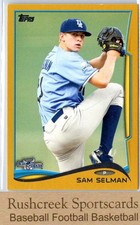 2014 Topps Pro Debut #153 Sam Selman /50 Gold