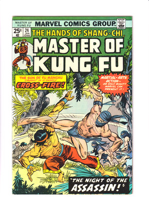 Master of Kung Fu #24 Martial Arts Action! Marvel 1975 FN (6.0)