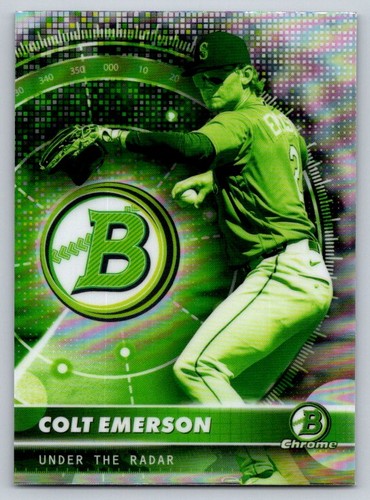Colt Emerson #UR-4 2026 Bowman Under the Radar card