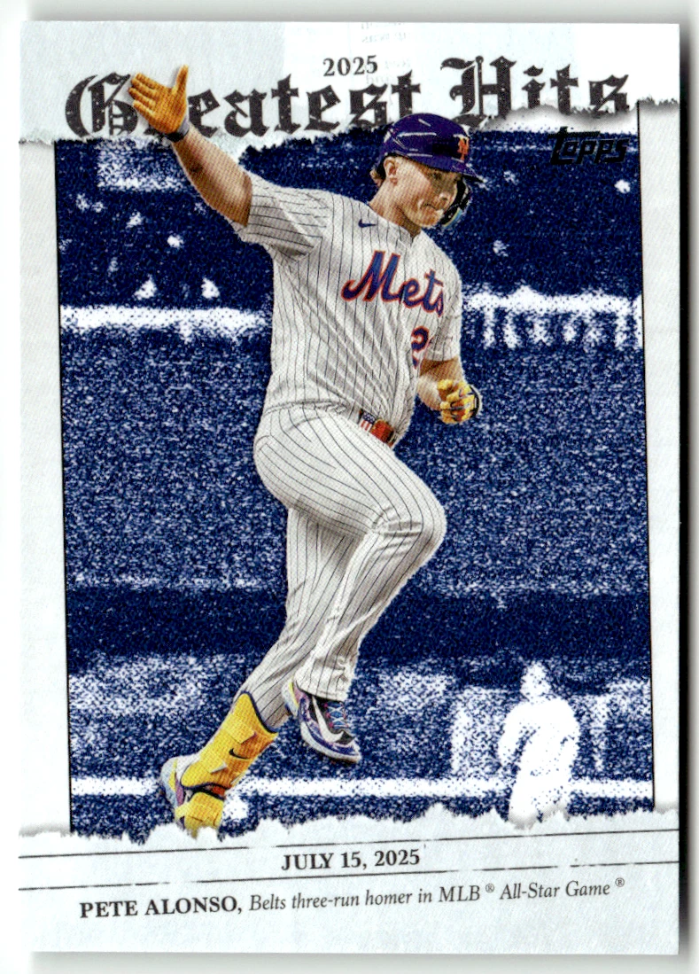 Topps MLB Series One No. 2026 Grandes éxitos GH-28 Pete Alonso