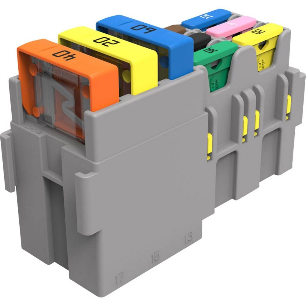 Porte-fusible relais MTA Maxival support de rechange Unival pour boîtier électrique automobile