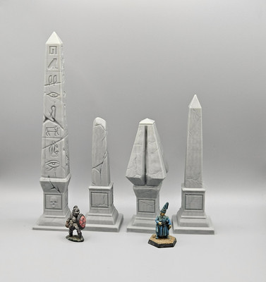 Obelisken - Wargaming Scatter Terrain Scenery Tabletop Miniatures object marker