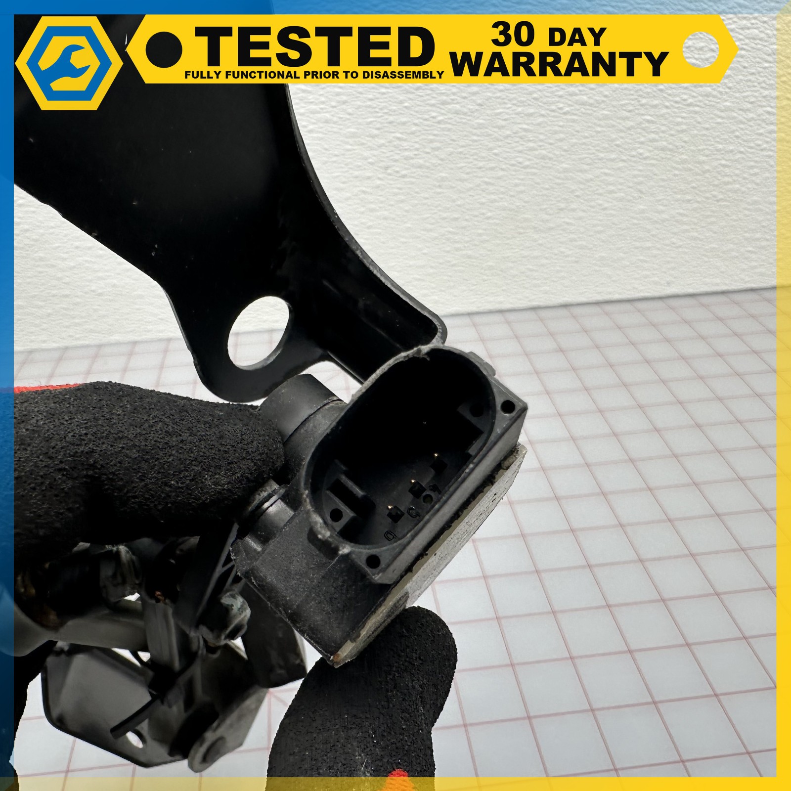 06-12 BENTLEY Flying Spur REAR LEFT RIGHT SUSPENSION HEGHT LEVEL SENSOR SET OEM