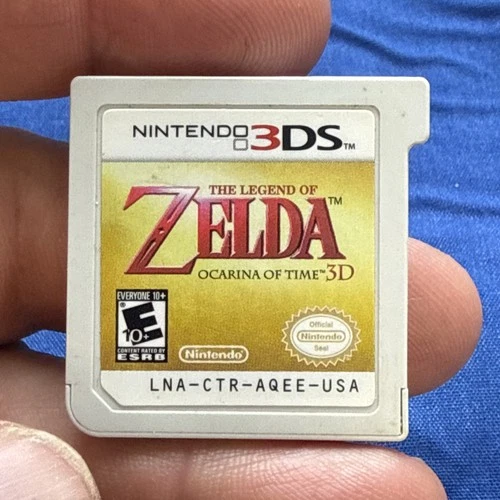 The Legend of Zelda: Ocarina of Time 3D (Nintendo 3DS, 2011) game only no case