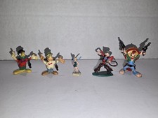 Marx DISNEYKINS Vintage Mini Plastic Disney Character Figures Lot of 5