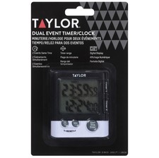 Cooking Timer Alarm Taylor Event Timer  Dual ...